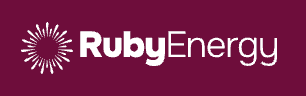 BES Utilities rebrands as Ruby Energy. The image is the new logo  to Ruby Energy. 
