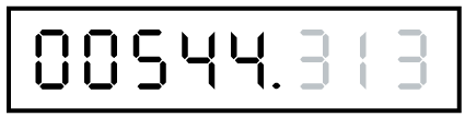 digital metric gas meter