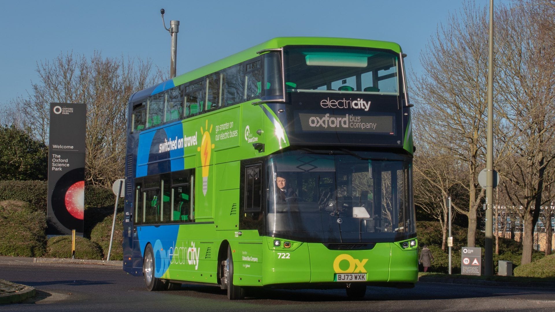 Oxford double-decker bus 