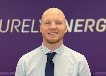 Leon a member of the sales team at Purely Energy, 